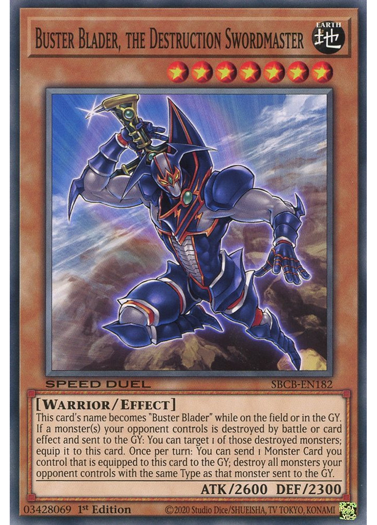 Buster Blader, the Destruction Swordmaster