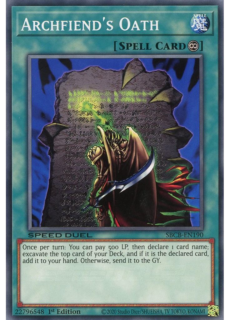 Archfiend's Oath