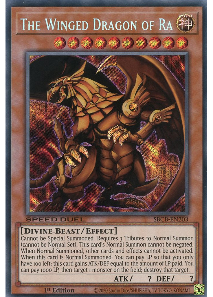 The Winged Dragon of Ra