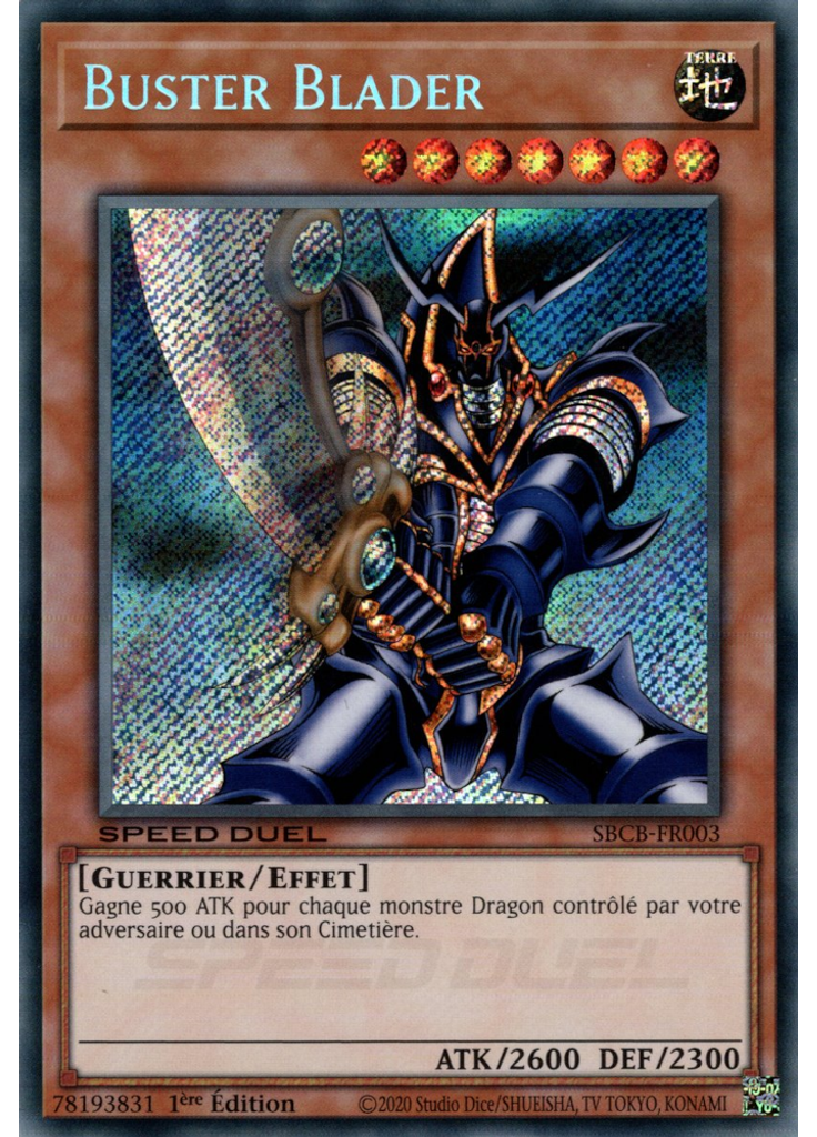 Buster Blader (Secret Rare 1st Edition)