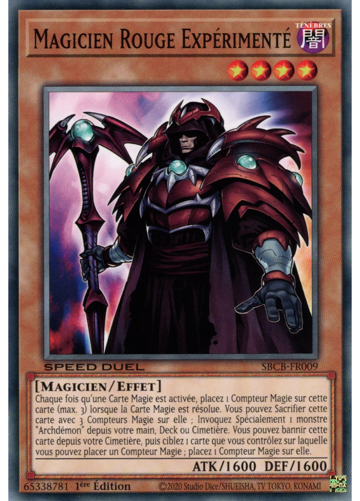 Magicien Rouge Expérimenté