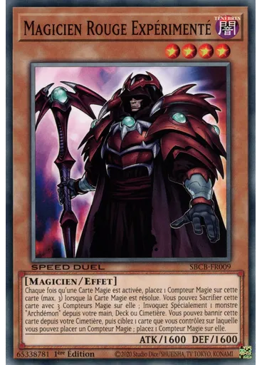 Magicien Rouge Expérimenté