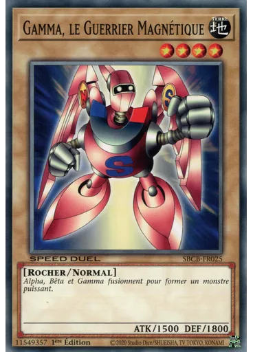 Gamma, le Guerrier Magnétique