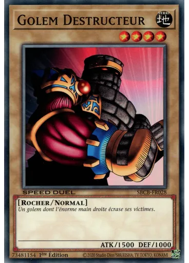 Golem Destructeur