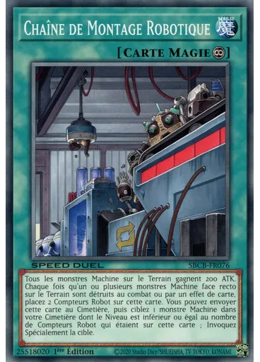 Chaîne de Montage Robotique — Speed Duel: Boîte Bataille-Ville