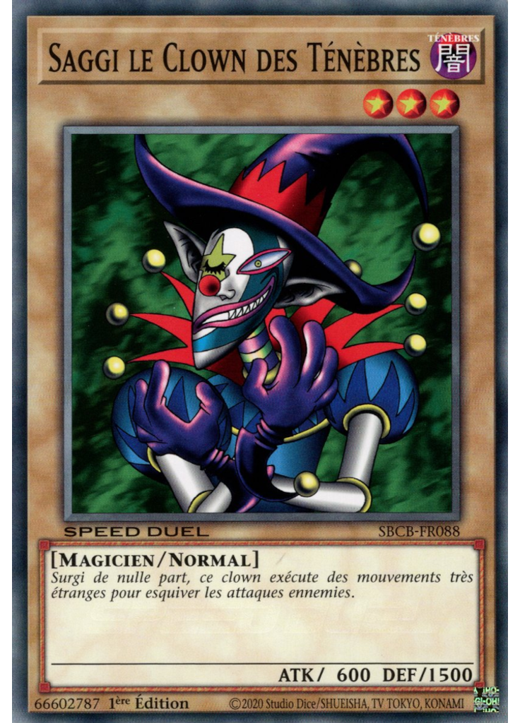 Saggi le Clown des Ténèbres