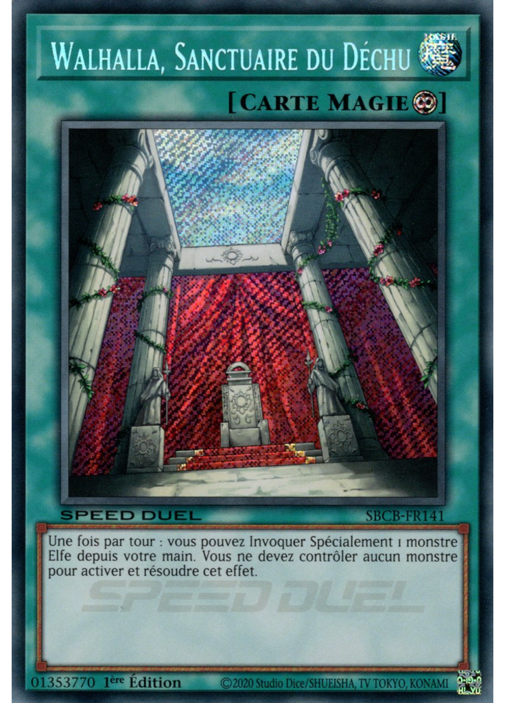 Walhalla, Sanctuaire du Déchu (Secret Rare 1st Edition)