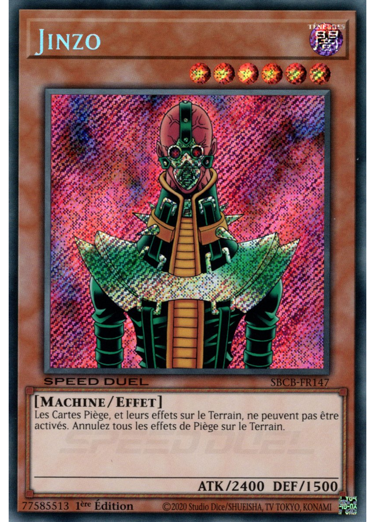 Jinzo (Secret Rare 1st Edition)