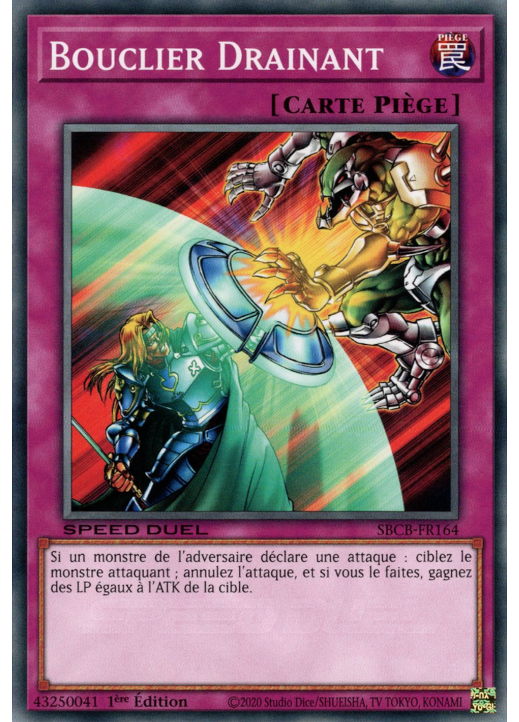 Bouclier Drainant