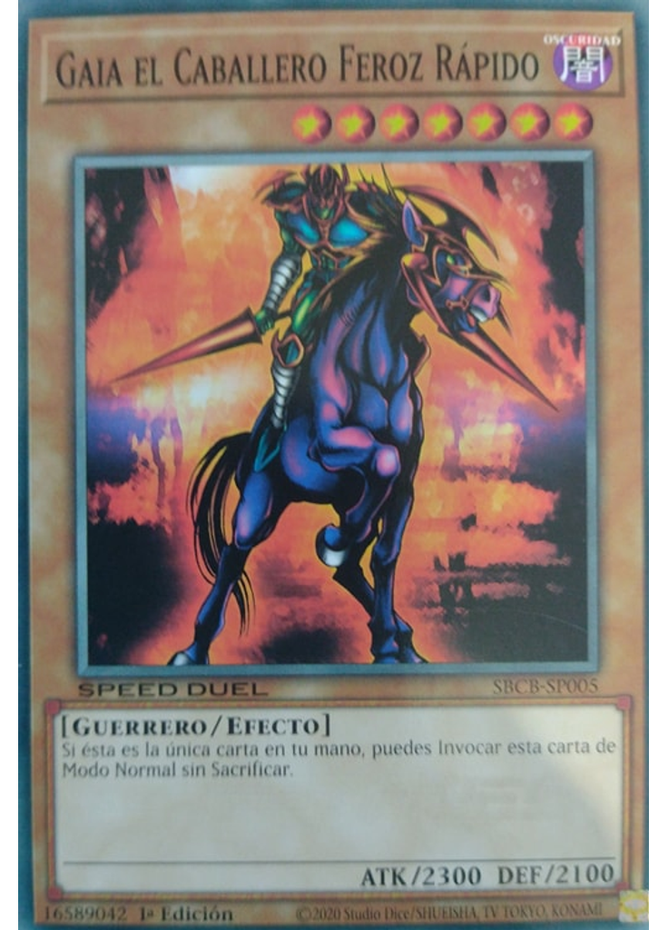 Gaia el Caballero Feroz Rápido