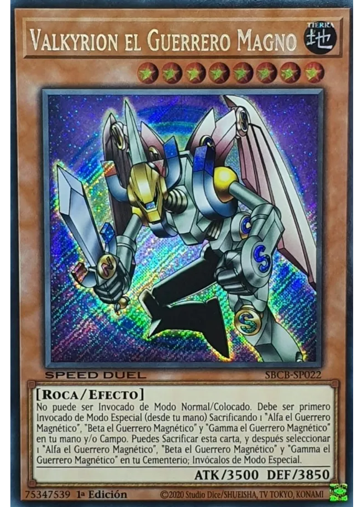 Valkyrion el Guerrero Magno (Secret Rare 1st Edition)