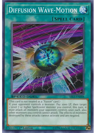 Diffusion Wave-Motion — Speed Duel: Arena of Lost Souls