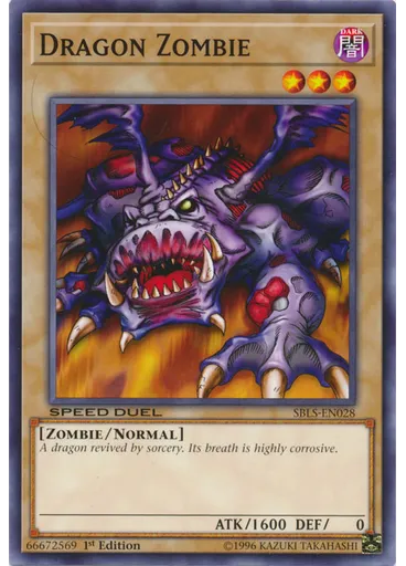 Dragon Zombie — Speed Duel: Arena of Lost Souls