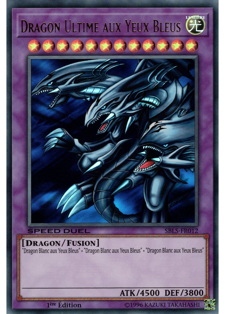 Dragon Ultime aux Yeux Bleus