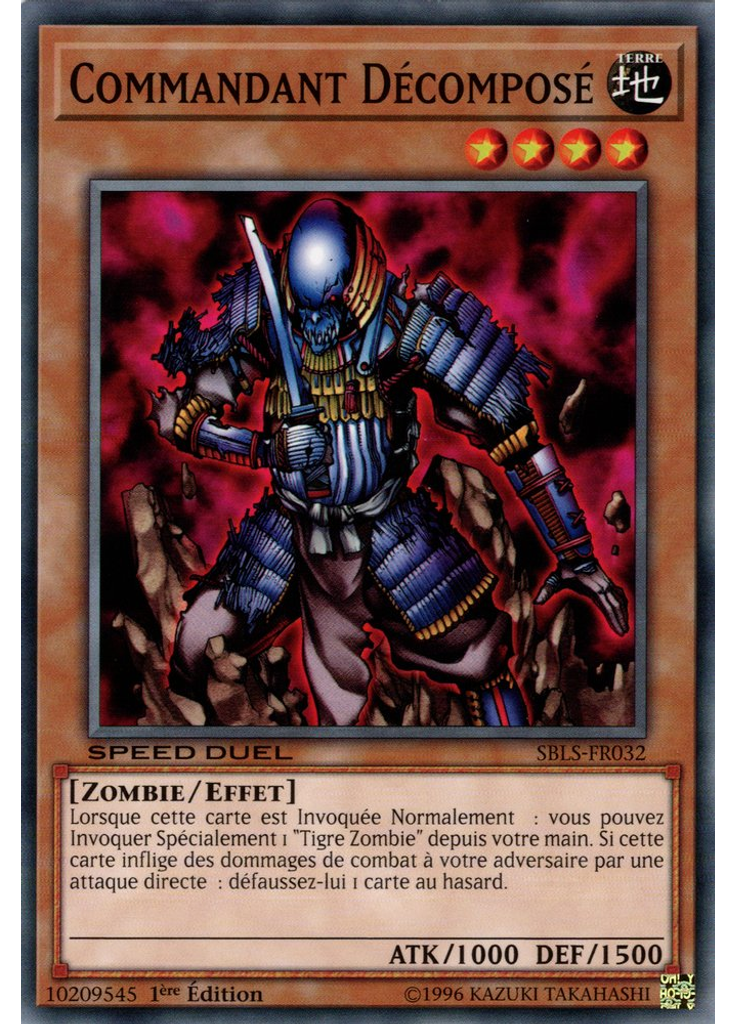 Commandant Décomposé