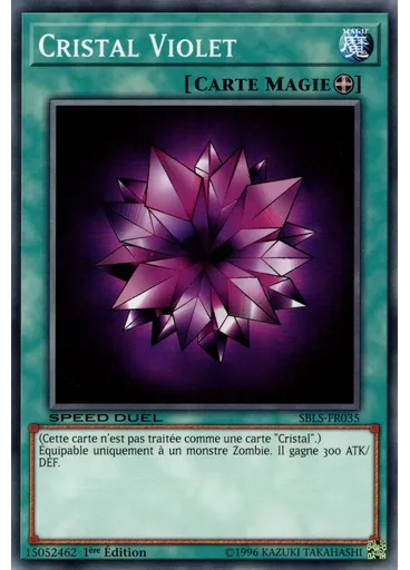 Cristal Violet — Speed Duel : L'Arène des Âmes Perdues