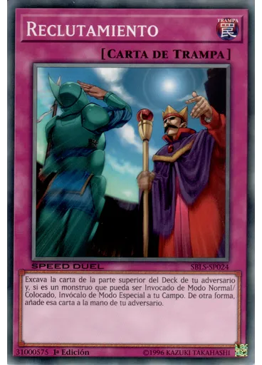 Reclutamiento — Speed Duel: La Arena de las Almas Perdidas