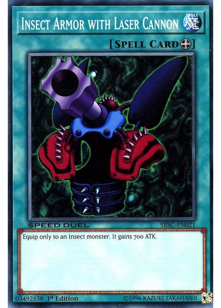 Insect Armor with Laser Cannon