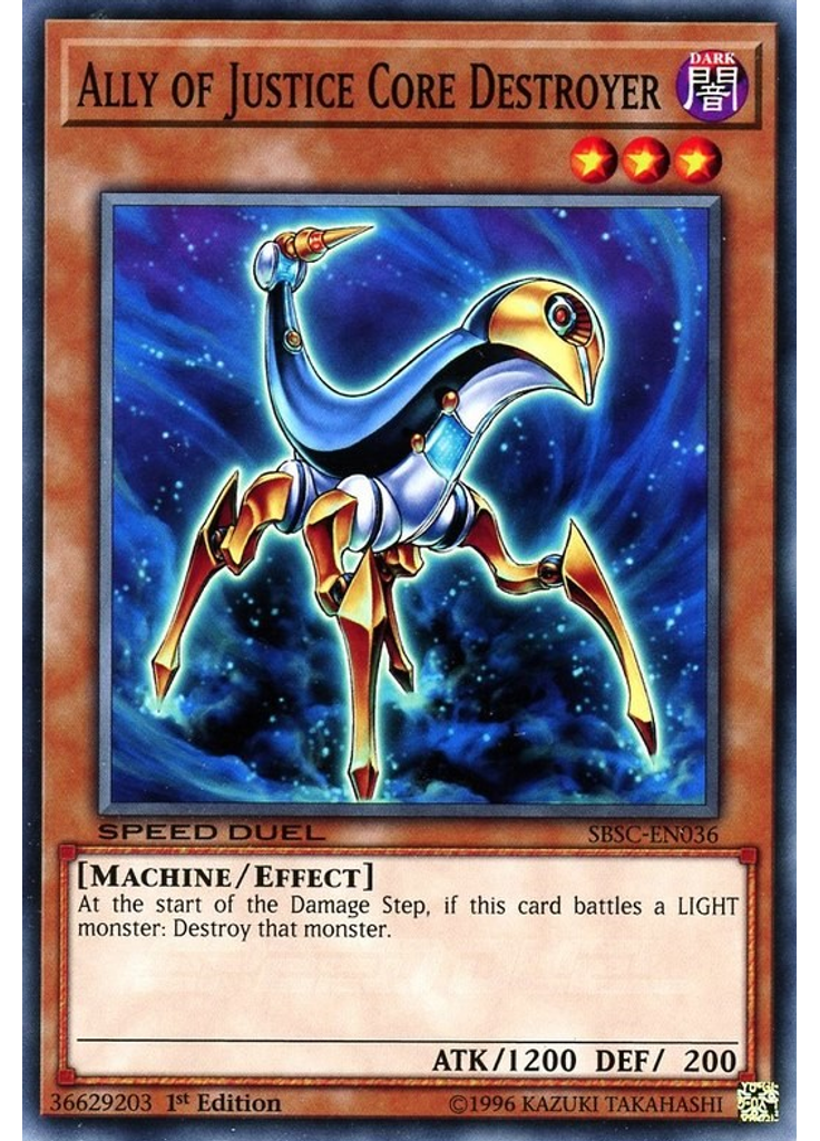 Ally of Justice Core Destroyer
