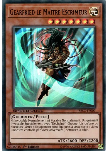 Gearfried le Maître Escrimeur