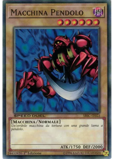 Macchina Pendolo