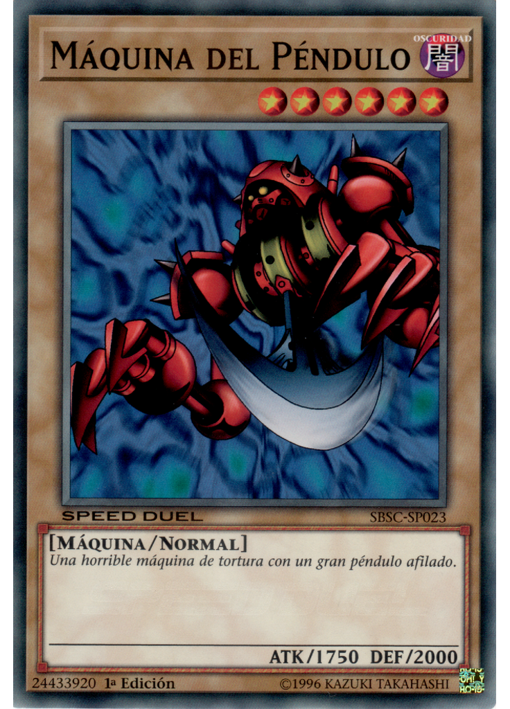 Máquina del Péndulo