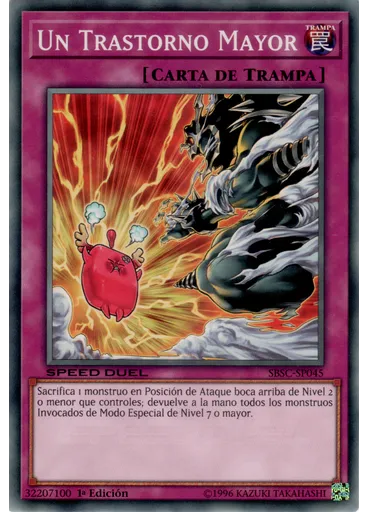 Un Trastorno Mayor