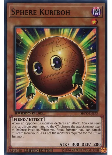 Sphere Kuriboh — Speed Duel: Trials of the Kingdom Sneak Peek participation cards