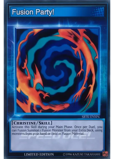 Fusion Party! — Speed Duel: Trials of the Kingdom Sneak Peek participation cards