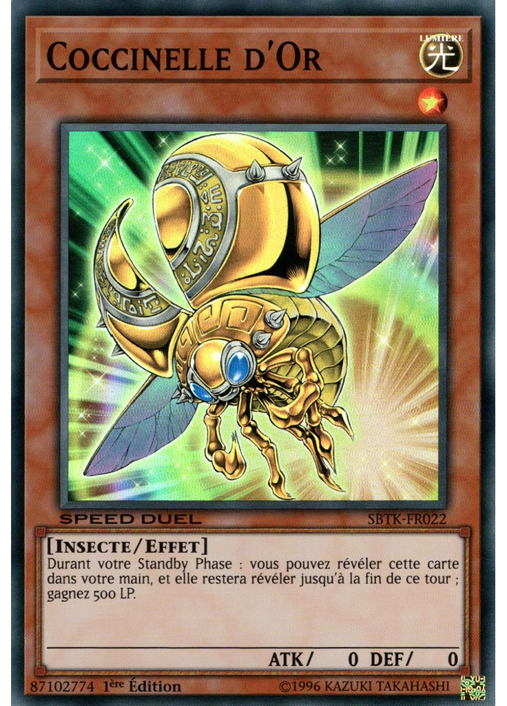 Coccinelle d'Or