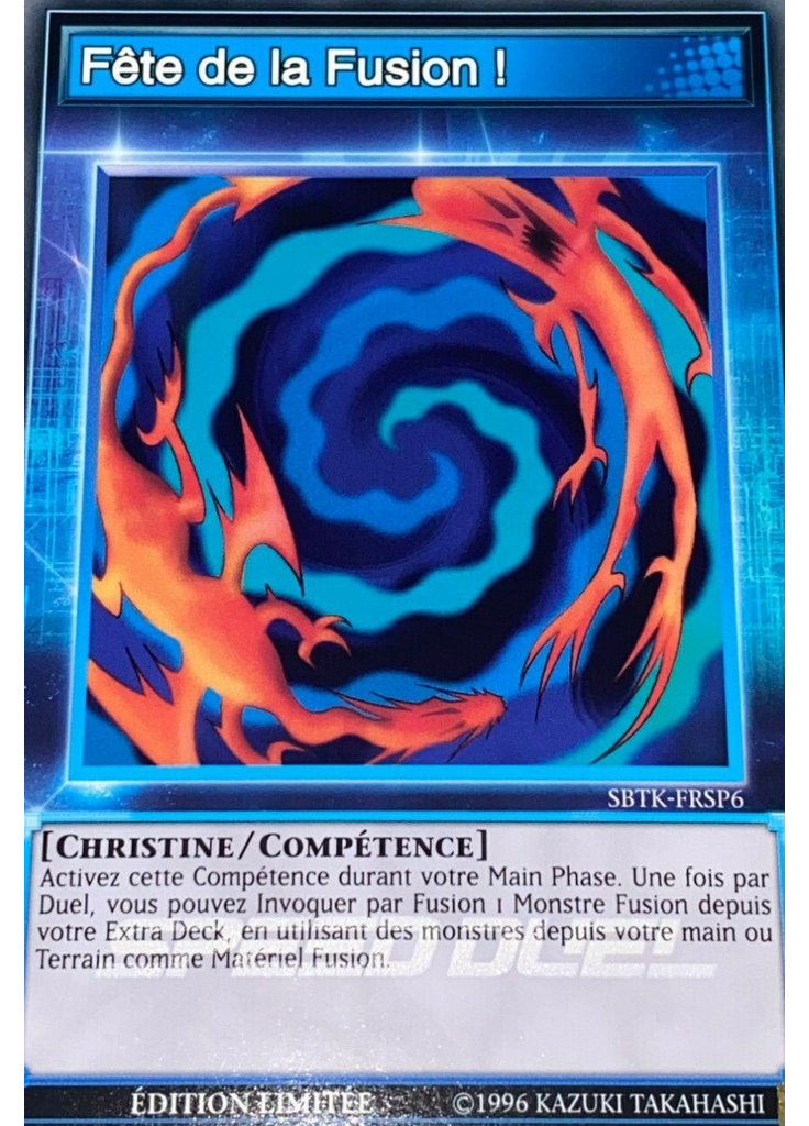 Fête de la Fusion !