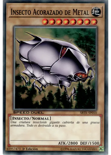 Insecto Acorazado de Metal