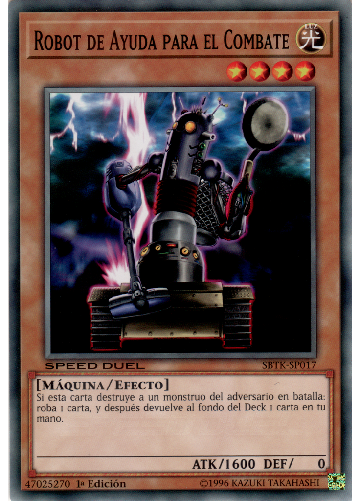 Robot de Ayuda para el Combate