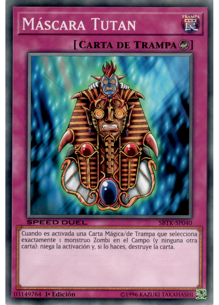 Máscara Tutan