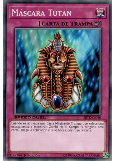 Máscara Tutan