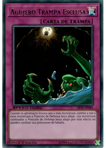 Agujero Trampa Esclusa