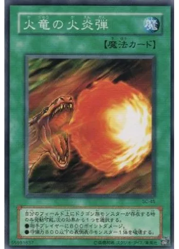 火竜の火炎弾