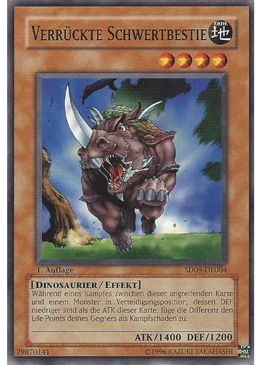 Verrückte Schwertbestie