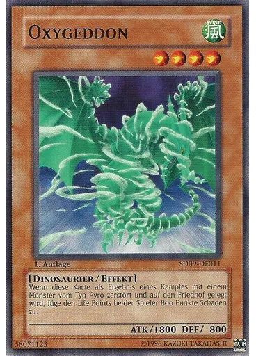 Oxygeddon — Structure Deck: Dinosaur's Rage