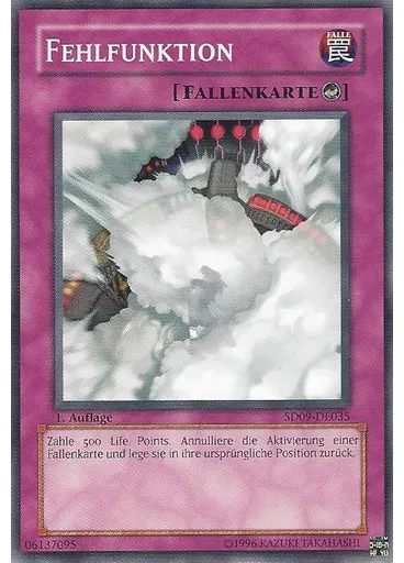 Fehlfunktion