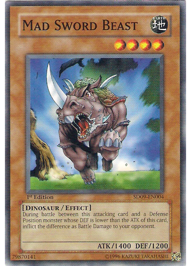 Mad Sword Beast