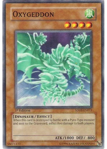 Oxygeddon — Structure Deck: Dinosaur's Rage