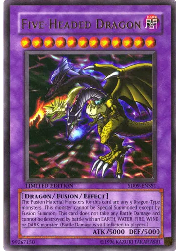 Five-Headed Dragon — Structure Deck: Dinosaur's Rage Special Set