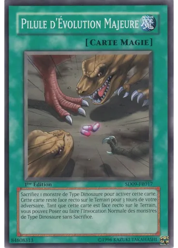 Pilule d'Évolution Majeure — Deck de Structure: Rage du Dinosaure