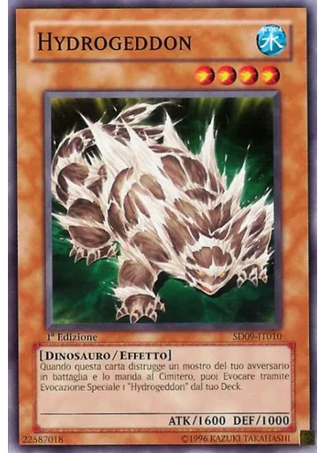 Hydrogeddon — Structure Deck: Rabbia del Dinosauro