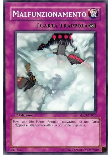 Malfunzionamento — Structure Deck: Rabbia del Dinosauro