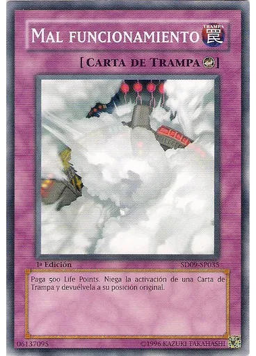 Mal funcionamiento