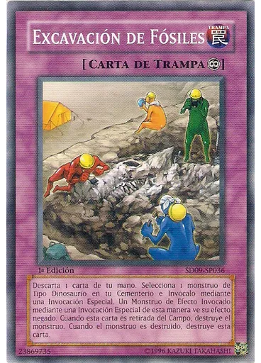 Excavación de Fósiles