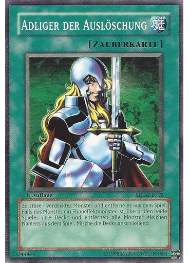 Adliger der Auslöschung