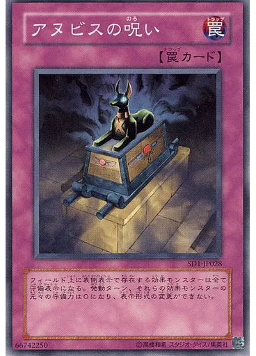 アヌビスの呪い